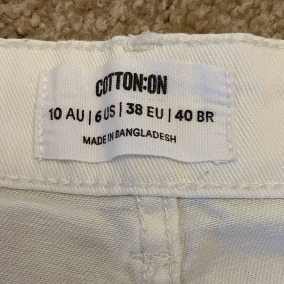 Off White Womens Straight Leg Jeans - Picture 3 of 6